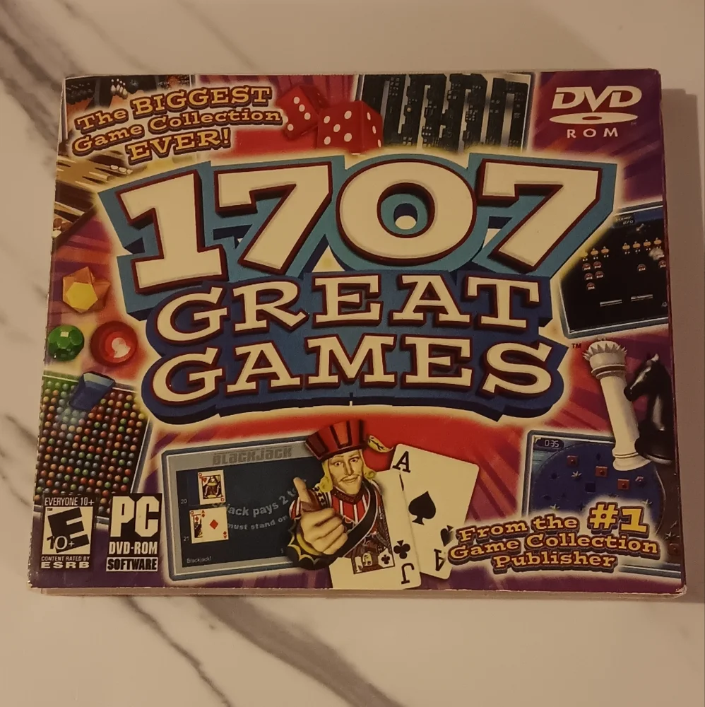 1707 Great Games PC DVD-ROM